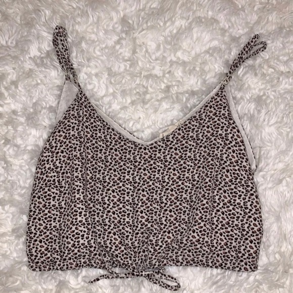 Cheetah crop top - Picture 1 of 2